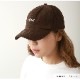 キャップ 帽子 ロゴ ワンポイント 韓国ファッション レディース 新作 春 夏 秋 冬 ブラック レッド グレー ベージュ ネイビー ブラウン グリーン フリーサイズ JOCOSA 9430