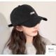 キャップ 帽子 ロゴ ワンポイント 韓国ファッション レディース 新作 春 夏 秋 冬 ブラック レッド グレー ベージュ ネイビー ブラウン グリーン フリーサイズ JOCOSA 9430