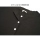 トップス レディース 長袖 細リブ ボタン スリット ギャザー 春 秋 冬 無地 カットソー 切りっぱなし 2way タイト ゆったり薄手 韓国 韓流 大人 可愛い デート 女子会 カジュアル ブラック 黒 JOCOSA 8968 送料無料 即納
