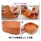 収納グッズ レザートレイ 折り畳み 15cm 小物入れ 小物トレー レザートレイ アクセサリー入れ 雑貨 インテリア 組み立て 新作 JOCOSA 9047
