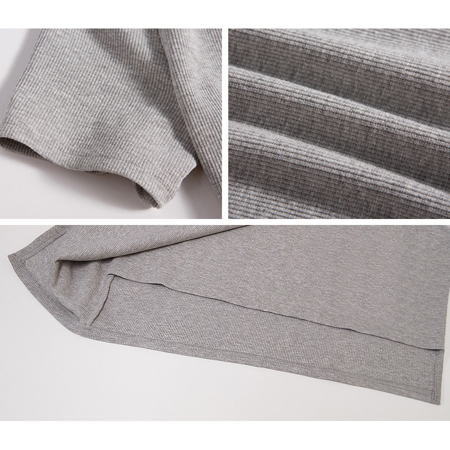 ワンピース レディース 半袖 アシンメトリー Ｖネック ショート丈 ミニ 細リブ 二枚仕立て 薄手 春 夏 秋 冬 シンプル セクシーブラック 黒 グレー JOCOSA 8816 送料無料 即納