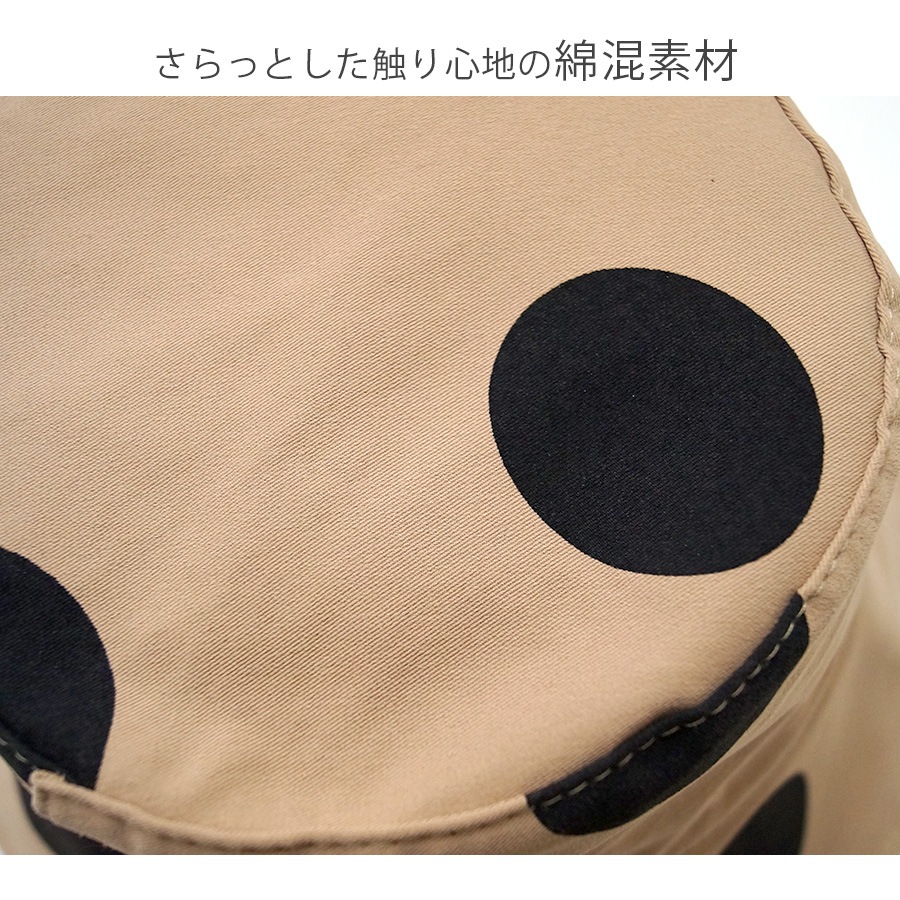バケットハット リバーシブル 帽子 折りたたみ つば付き シンプル ドット 無地 きれいめ おしゃれ 可愛い 韓国ファッション レディース 春 夏 秋 新作 アイボリー ブラック 黒 ベージュ フリーサイズ JOCOSA 8454