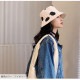 バケットハット リバーシブル 帽子 折りたたみ つば付き シンプル ドット 無地 きれいめ おしゃれ 可愛い 韓国ファッション レディース 春 夏 秋 新作 アイボリー ブラック 黒 ベージュ フリーサイズ JOCOSA 8454