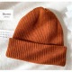 ニット帽 キャップ 厚手 リブニット 無地 2way 韓国ファッション レディース 秋冬 プチプラ シンプル 人気 大人 おしゃれ 新作 ブラック 黒 グレー 灰 アイボリー グリーン 緑 ブルー 青 イエロー 黄色 パープル 紫 ブラウン 茶 フリーサイズ JOCOSA 9405