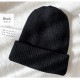 ニット帽 キャップ 厚手 リブニット 無地 2way 韓国ファッション レディース 秋冬 プチプラ シンプル 人気 大人 おしゃれ 新作 ブラック 黒 グレー 灰 アイボリー グリーン 緑 ブルー 青 イエロー 黄色 パープル 紫 ブラウン 茶 フリーサイズ JOCOSA 9405