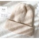 ニット帽 キャップ 厚手 リブニット 無地 2way 韓国ファッション レディース 秋冬 プチプラ シンプル 人気 大人 おしゃれ 新作 ブラック 黒 グレー 灰 アイボリー グリーン 緑 ブルー 青 イエロー 黄色 パープル 紫 ブラウン 茶 フリーサイズ JOCOSA 9405