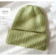 ニット帽 キャップ 厚手 リブニット 無地 2way 韓国ファッション レディース 秋冬 プチプラ シンプル 人気 大人 おしゃれ 新作 ブラック 黒 グレー 灰 アイボリー グリーン 緑 ブルー 青 イエロー 黄色 パープル 紫 ブラウン 茶 フリーサイズ JOCOSA 9405