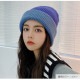 ニット帽 キャップ 厚手 リブニット 無地 リバーシブル 2way 配色 韓国ファッション レディース 秋冬 プチプラ シンプル 人気 大人 おしゃれ 新作 ブラック 黒 グレー 灰 ベージュ 生成 ブルー 青 ネイビー 紺 パープル 紫 ブラウン 茶 フリーサイズ JOCOSA 9406