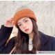 ニット帽 キャップ 厚手 リブニット 無地 リバーシブル 2way 配色 韓国ファッション レディース 秋冬 プチプラ シンプル 人気 大人 おしゃれ 新作 ブラック 黒 グレー 灰 ベージュ 生成 ブルー 青 ネイビー 紺 パープル 紫 ブラウン 茶 フリーサイズ JOCOSA 9406