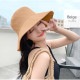 バケットハット リボン 帽子 レディース 折りたたみ アジャスター付き シンプル ピクニック 春 夏 秋 新作  おしゃれ 大人 可愛い 韓国 韓国ファッション アイボリー ブラック 黒 ベージュ アプリコット ピンク フリーサイズ JOCOSA 8452