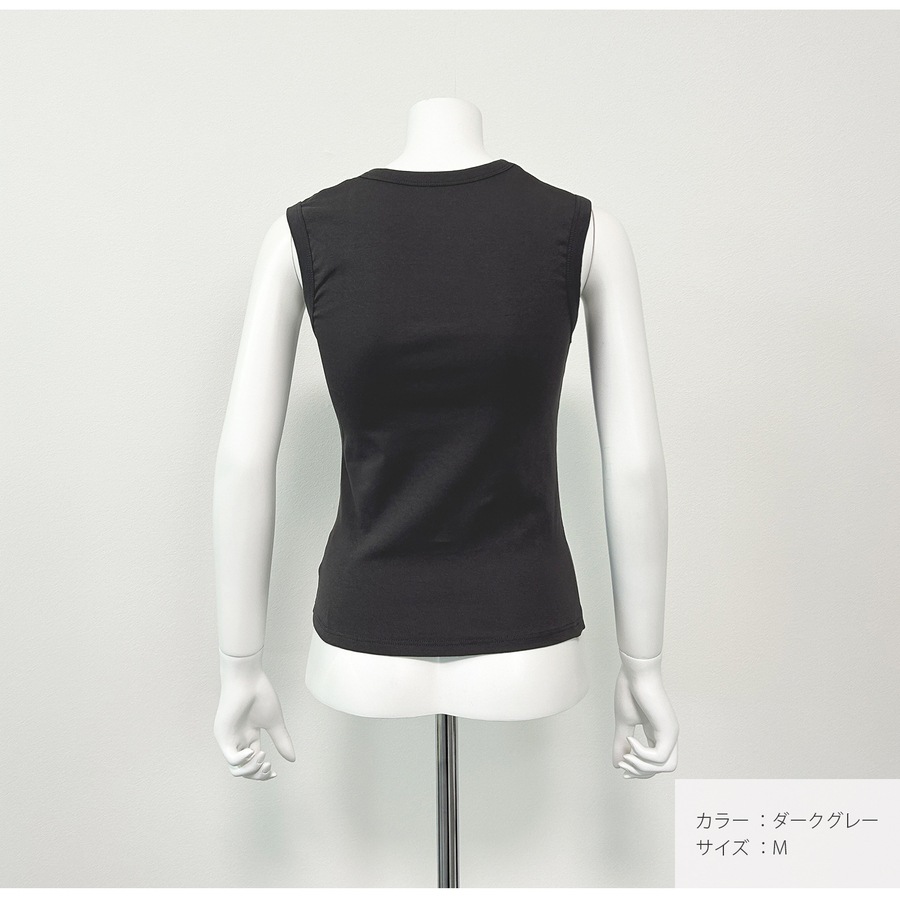 【専用】韓国ファッション トップス ノースリーブ スクエアネック 1786377_main01.jpg