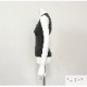 トップス ノースリーブ スクエアネック 伸縮 韓国ファッション JOCOSA 7254