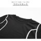 スポーツウェア トップス 半袖 ショート丈 フィットネス ヨガ レディース 無地 シンプル ライン 韓国ファッション 大人 かわいい おしゃれ シンプル ジム 春 夏 秋 ブラック ピンク パープル ブルー S M L JOCOSA 8752