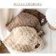 バケットハット ボア 帽子 ワンポイント ロゴ 刺繍 ファー 韓国ファッション レディース 秋 冬 プチプラ シンプル 人気 大人 おしゃれ 新作 ブラック 黒 グレージュ ブラウン 茶 アイボリー 白 フリーサイズ JOCOSA 9407