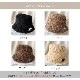 バケットハット ボア 帽子 ワンポイント ロゴ 刺繍 ファー 韓国ファッション レディース 秋 冬 プチプラ シンプル 人気 大人 おしゃれ 新作 ブラック 黒 グレージュ ブラウン 茶 アイボリー 白 フリーサイズ JOCOSA 9407