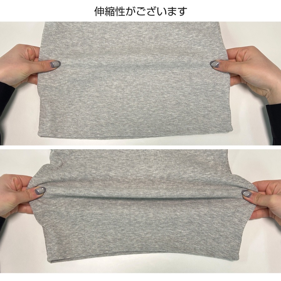 トップス ノースリーブ ニット タンクトップ ラウンドネック ショート丈 レギュラー丈 2タイプ 伸縮 韓国ファッション レディース ML JOCOSA 7258