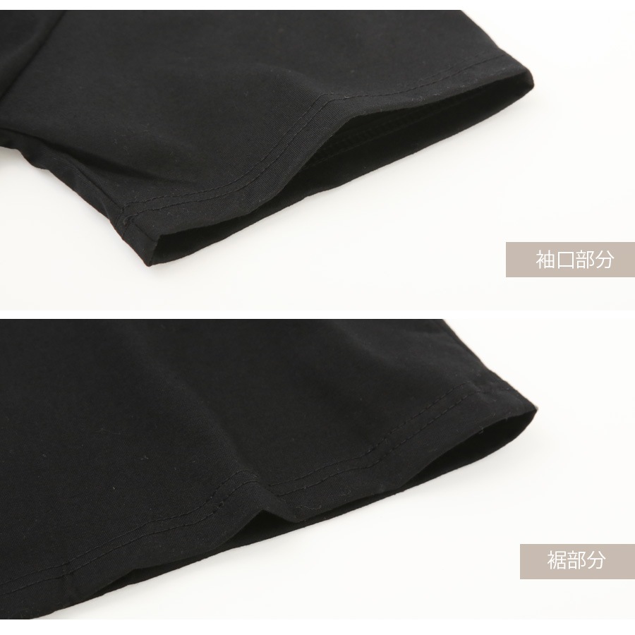 ロゴ ワンピース ミドル丈 半袖 スポーツ風 ゆったり Aライン シンプル カジュアル 韓国ファッション レディース 春 夏 秋 ブラック ホワイト ネイビー M L XL JOCOSA 9264