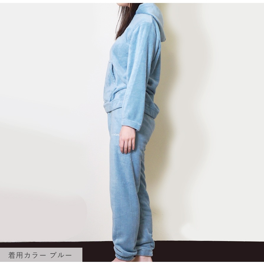 セットアップ ルームウェア ホーム パジャマ 韓国ファッション 長袖 フリース 上下セット もこもこ スウェット フード おしゃれ 春 秋 冬 レディース 新作 ブラック 黒 グレー 灰 ブラウン 茶 ブルー 青 レッド 赤 ピンク 桃 ホワイト 白 フリーサイズ JOCOSA 8433