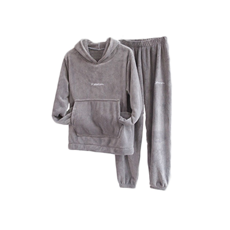 セットアップ ルームウェア ホーム パジャマ 韓国ファッション 長袖 フリース 上下セット もこもこ スウェット フード おしゃれ 春 秋 冬 レディース 新作 ブラック 黒 グレー 灰 ブラウン 茶 ブルー 青 レッド 赤 ピンク 桃 ホワイト 白 フリーサイズ JOCOSA 8433
