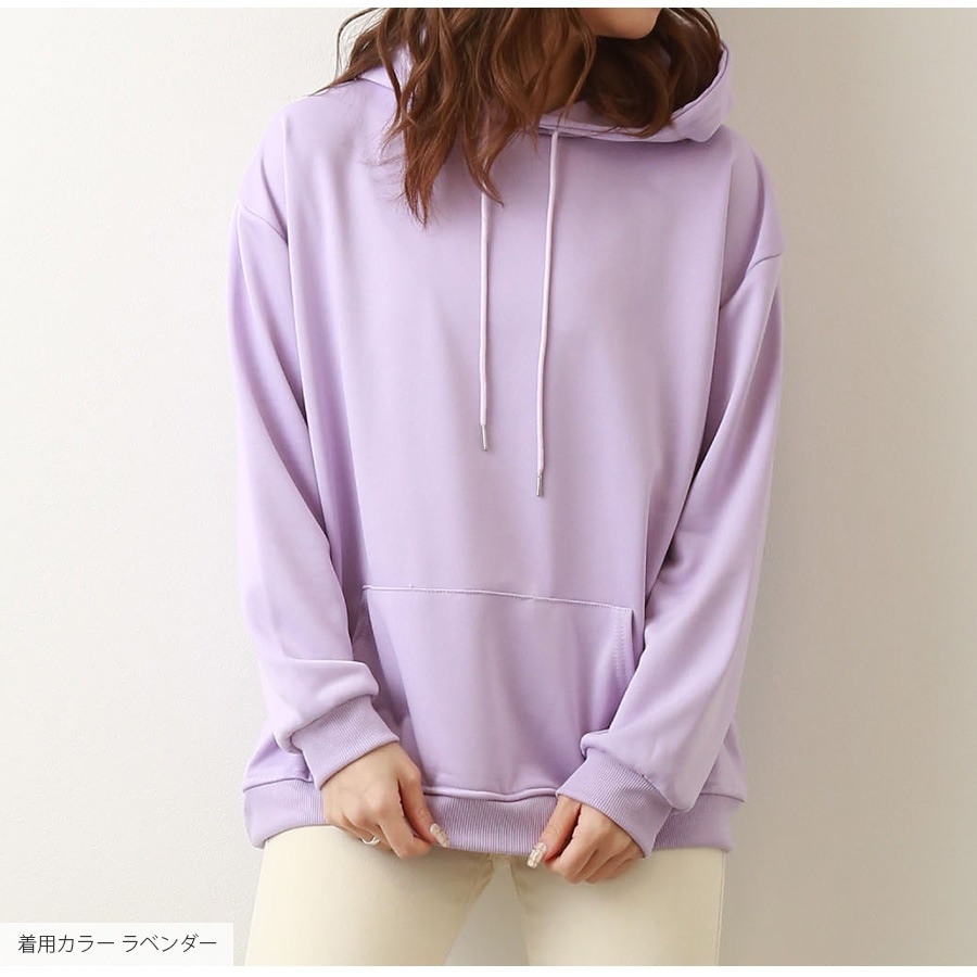 パーカー 無地 薄手 長袖 シンプル トップス フード 春 秋 カジュアル 韓国ファッション 大人 レディース ホワイト ブラック グレー ネイビー ブルー ラベンダー ワインレッド ダークグレー イエロー レッド グリーン ベージュ M L JOCOSA 7190