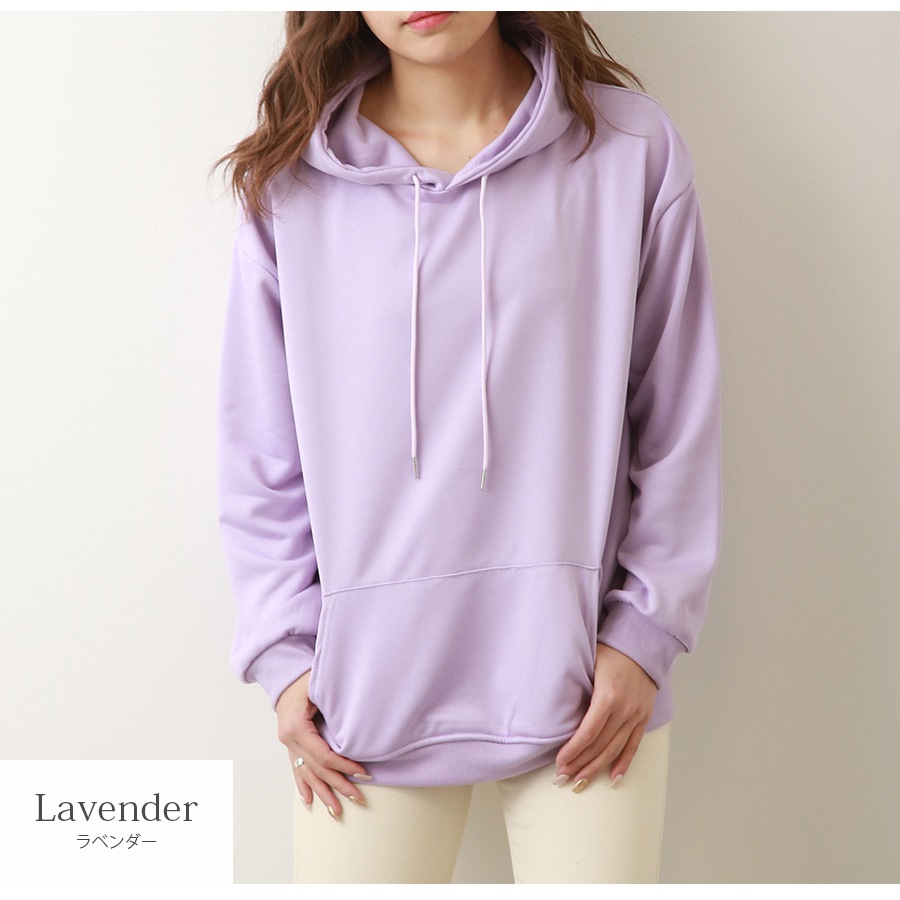パーカー 無地 薄手 長袖 シンプル トップス フード 春 秋 カジュアル 韓国ファッション 大人 レディース ホワイト ブラック グレー ネイビー ブルー ラベンダー ワインレッド ダークグレー イエロー レッド グリーン ベージュ M L JOCOSA 7190