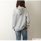 パーカー 無地 薄手 長袖 シンプル トップス フード 春 秋 カジュアル 韓国ファッション 大人 レディース ホワイト ブラック グレー ネイビー ブルー ラベンダー ワインレッド ダークグレー イエロー レッド グリーン ベージュ M L JOCOSA 7190