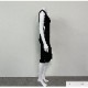 ワンピース ニット ノースリーブ タイト ミディ丈 ラウンドネック フリーサイズ 春服 夏服 韓国 JOCOSA 5008