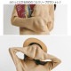 チュニック レディース 長袖 ニット 2WAY トップス ロング ベルスリーブ ひざ丈 スリット タートルネック 薄手 リボン 秋 冬 シンプル ベージュ カーキ ブラック JOCOSA 即納 8937 あったかニット