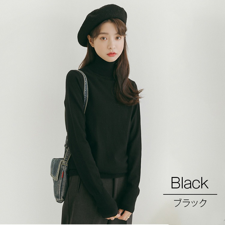 トップス レディース タートルネック ニット セーター 長袖 秋 冬