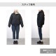 ダウン アウター ブルゾン ダウンジャケット コート ショート丈 長袖 中綿 あったか 羽織 冬 秋 春 オフィス カジュアル ストリート レトロ チェック 韓国ファッション 大人 レディース 新作 ブラック ブラウン ブルー S M L JOCOSA 8391