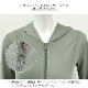 トップス スポーツウェア パーカー 長袖 ミディ丈 ジップアップ UVカット 指穴 薄手 伸縮 韓国ファッション レディース SML JOCOSA 8765