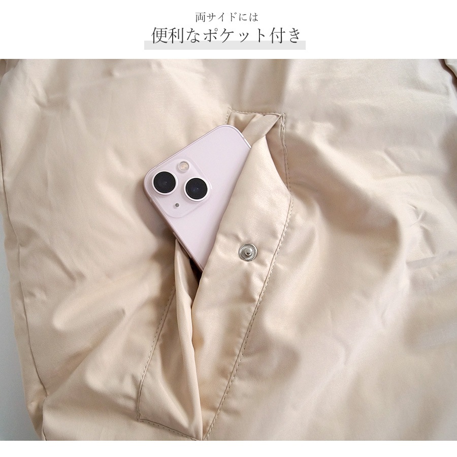 ダウン コート アウター ロング丈 長袖 ポケット ボタン ファスナー フード 取り外し 韓国ファッション おしゃれ レディース 秋 冬 新作 ブラック 黒 アイボリー 茶 S M L JOCOSA 8392