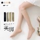 靴下 ソックス シアー シースルー 2足セット ストッキング ハイカット ハイソックス 快適 薄手 レディース フリーサイズ JOCOSA 9454