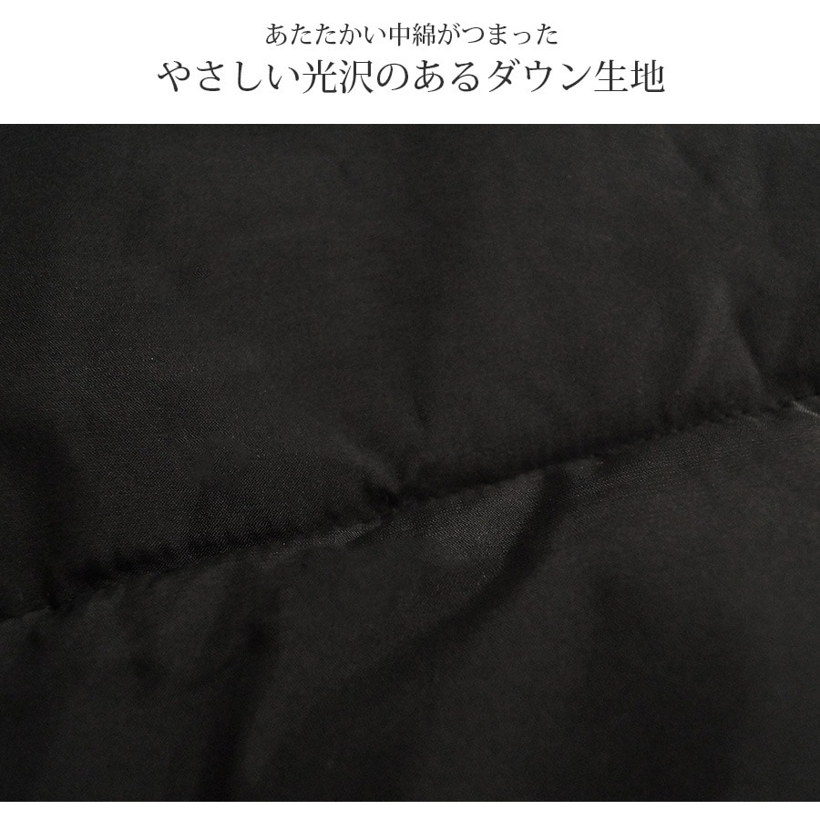 ダウン アウター フード付き ファー コート ダウンコート ロング 長袖 中綿 あったか 羽織 冬 秋 春 オフィス カジュアル ストリート ガーリー 韓国ファッション 大人 レディース 新作 ブラック アイボリー ブルー ラベンダー S M L JOCOSA 8393