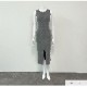 ワンピース ノースリーブ スリット ライン タイト ロング ラウンドネック フリーサイズ 春服 夏服 韓国 JOCOSA 5009