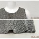 ワンピース ノースリーブ スリット ライン タイト ロング ラウンドネック フリーサイズ 春服 夏服 韓国 JOCOSA 5009