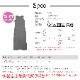 ワンピース ノースリーブ スリット ライン タイト ロング ラウンドネック フリーサイズ 春服 夏服 韓国 JOCOSA 5009