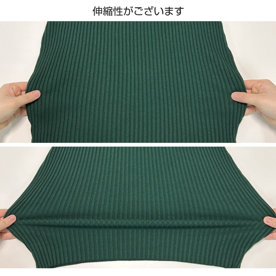 ワンピース ニット ノースリーブ ウエストマーク タイト ミニ ボトルネック フリーサイズ 春服 夏服 韓国 JOCOSA 5010
