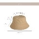 ハット バケットハット アジャスター 調節 日よけ UV 帽子 韓国 レディース JOCOSA 9456