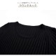 ニット リブ 半袖 サマーニット 春 無地 ラウンドネック トップス オフィスカジュアル カジュアル ストリート 韓国ファッション 大人 レディース 夏 秋 ブラック ホワイト ブルー ターコイズブルー ラベンダー ローズレッド イエロー オレンジ フリーサイズ JOCOSA 7107