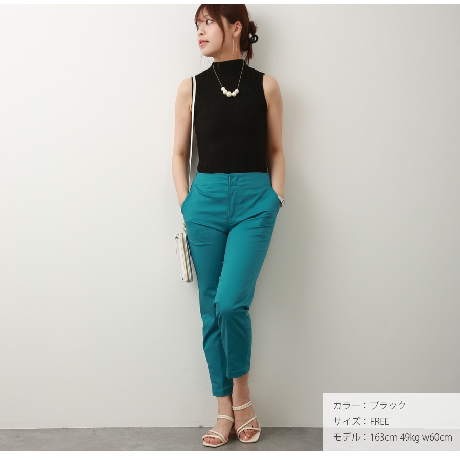 ノースリーブ トップス 薄手 韓国 レディース 春 夏 秋 新作