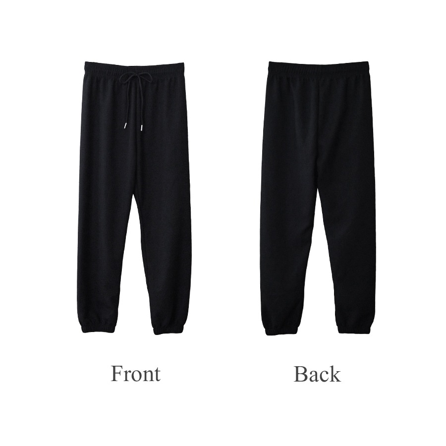 ジョガーパンツ カジュアルパンツ 薄手 スウェット ルームウェア パジャマ スポーツウェア トレーニングパンツ アウトドア ストリート 韓国ファッション 裾絞り ウエストゴム 部屋着 おしゃれ 春 夏 秋 レディース 新作 ブラック 黒 グレー 灰 S M L XL JOCOSA 8193