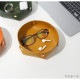 収納トレー 小物入れ インテリア 雑貨 おしゃれ シンプル かわいい レザートレイ アクセサリー 皮小物 ＰＵレザー マルチトレー 丸形 春 夏 秋 冬 新作 大 マスタード キャメル グリーン 緑 ワインレッド ピンク ブラック グレーネイビー JOCOSA 9019