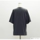 ロゴ Tシャツ オーバーサイズ 半袖 トップス シャツ カットソー ゆったり 秋 夏 春 ラウンドネック シンプル カジュアル ストリート スポーティ ルームウェア 無地 韓国ファッション 大人 レディース ホワイト ダークグレー M L JOCOSA 7145