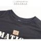 ロゴ スリット トップス トレーナー スウェット 長袖 カットソー 韓国ファッション レディース 春 秋 新作 ブラック　ホワイト グレー ブルー M L XL JOCOSA 7202