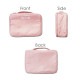 化粧ポーチ メイクポーチ 小物入れ 撥水 防水 大 携帯用 大容量 化粧品 コスメ 収納 リップ メイク道具 旅行 ペンケース おしゃれ かわいい シンプル ワンポイント ロゴ ポケット 裏地付き 持ち運び 春 夏 秋 冬 新作 グレー 灰 ピンク グリーン 緑 ブルー 青 JOCOSA 9026