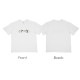 ロゴTシャツ プリント オーバーサイズ 半袖 Uネック ロゴ 韓国ファッション レディース 春 夏 秋 新作 ブラック ホワイト グレー グリーン M L XL JOCOSA 7203