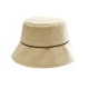 バケットハット 帽子 レディース 韓国 韓国ファッション ストリート おしゃれ 大人 可愛い ライン 春 夏 秋 新作 ブラック 黒 アイボリー ベージュ ブラウン 茶 イエロー 黄色 ミントグリーン 緑 フリーサイズ JOCOSA 8447