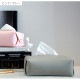 ティッシュケース ティッシュカバー ホーム シンプル インテリア 韓国 雑貨 プチプラ かわいい おしゃれ 収納 革小物 無地 PUレザー 春 夏 秋 冬 新作 マスタード ピンク グリーン 緑 ネイビー 紺 グレー JOCOSA 9021