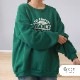 スウェット 裏起毛 ロゴ トレーナー トップス 長袖 韓国ファッション ストリート オーバーサイズ 大きいサイズ ギャル プルオーバー クルーネック レディース 秋 冬 新作 黒 ブラック グレー 灰 ワインレッド 赤 ベージュ 茶 グリーン 緑 ブルー 青 M L XL JOCOSA 7168